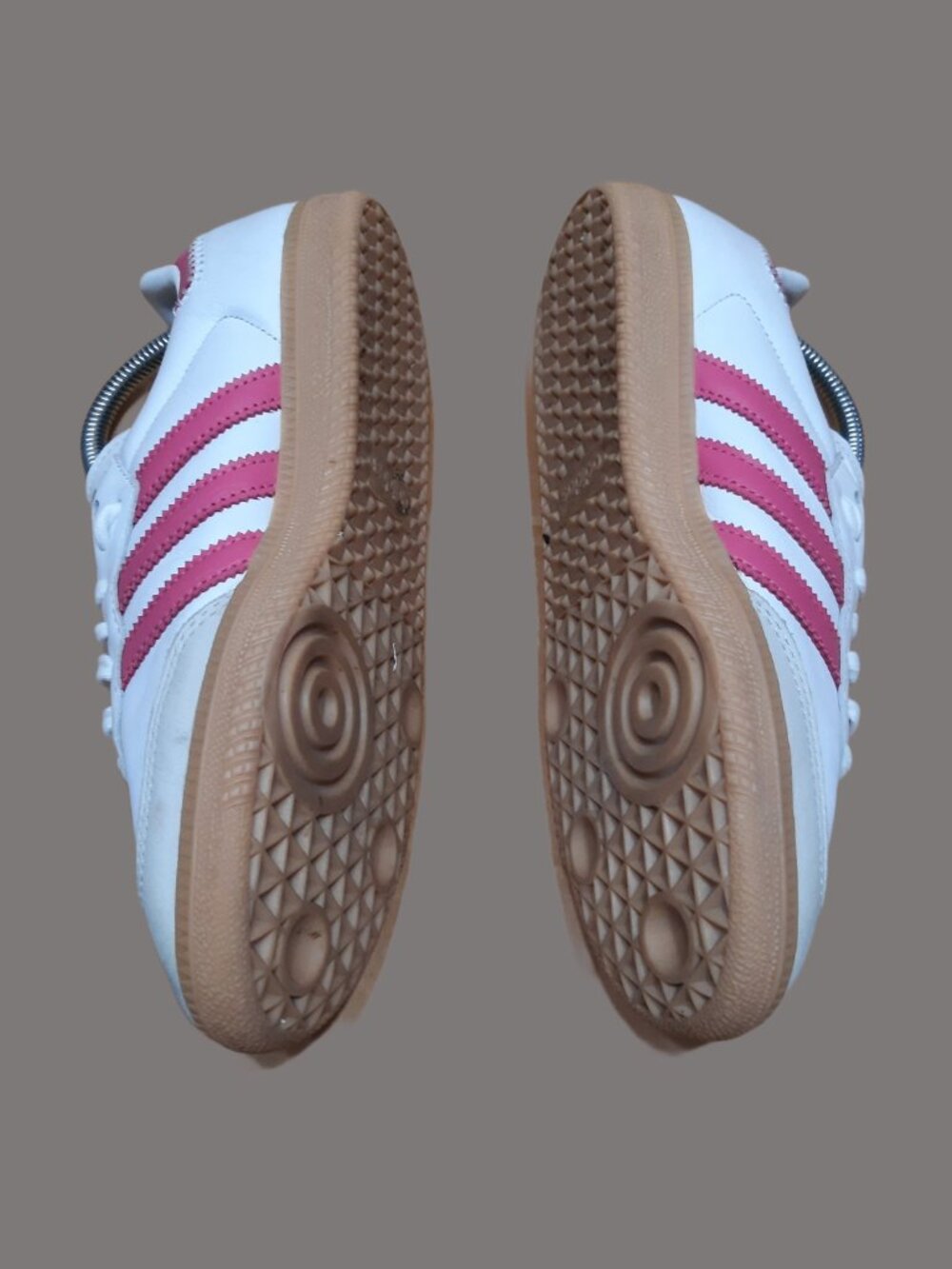 Adidas Women's Size 8 Samba OG Originals White Rose Sneakers JI2013 (#2694) - Picture 12 of 15